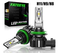 FATEEYE H11 H9 H8 Lampade Led Da Auto Fari Canbus Senza Errori50W 10000LM Xeno