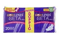 Fater FATER Lines Seta Ultra Con Ali - 20 Assorbenti Per Flussi Normali