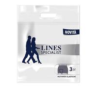 Fater Lines Specialist - 3 Mutande Assorbenti Elastiche Unisex per Incontinenza - Taglia L