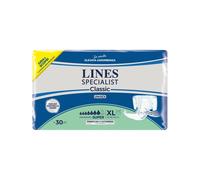 Lines Specialist Classic Pannoloni a Mutandina Unisex Taglia XL Assorb