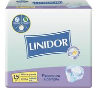Fater PANNOLONE LINIDOR A CINTURA EXTRA MISURA GRANDE 15 PEZZI