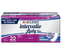 Fater Proteggislip Lines Intervallo Lady Plus Maxi 22 Pezzi