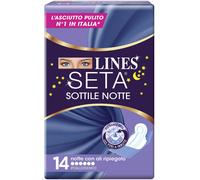 fater spa Lines seta sottile notte con ali 14 pezzi