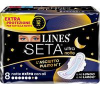 LINES SETA ULTRA ASSORBENTI NOTTE DWCT 8 PEZZI
