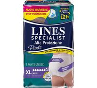 FATER SpA PANNOLONE LINES SPECIALIST PANTS UNISEX MAXI ALTA PROTEZIONE EXTRALARGE 7 PEZZI