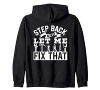 Fatevi Indietro E Lasciate Che Lo Aggiusti Io Mr Fix It Felpa con Cappuccio