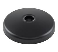 FATH 098D060ZS Piatto 60 ZN per Piedini snodati, Nero, 60 mm