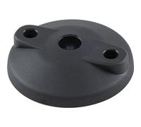 FATH 098D080KBZ Piatto 80 PA per Piedini snodati, Nero, ø 80mm | geschlossen