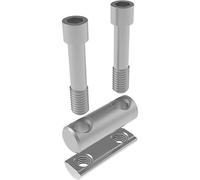 Fath Connettore a perno per il collegamento di due profili in alluminio IPS scanalatura 8 Item System, acciaio zincato