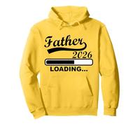 Father 2026 Loading Bald Papa Diventa Felpa con Cappuccio