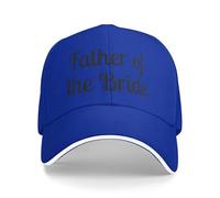 Father of The Bride Cappello Retro Cappello Hiphop Streetwear Cappellino Sport per Ciclismo Caccia Pesca