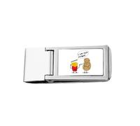 Father Potato Chips Origin Slim Money Clip Acciaio Titolare Tasca Portafoglio