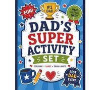 Father’s Day Activity Book for Kids: Coloring Pages, Coupons, Mazes, Drawing Fun & Keepsake Activities for Dad