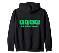 Father The Noble Element Joke Humor Step Dad Funny Felpa con Cappuccio