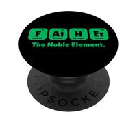 Father The Noble Element Joke Humor Step Dad Funny PopSockets PopGrip Adesivo