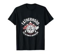 Fatherhood The Ultimate Adventure Compass Graphic Papà Maglietta