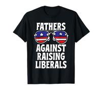 Fathers Against Raising Liberals Funny Dad Joke Festa del papà Maglietta