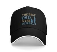 Fathers Day Casual Baseball cap Summer The Best Dad in The World Trucker Hat Adjustable Snapback cap Men Women Vintage Caps