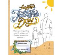 Father's Day Composition Notebook: Sized 7.5 X 9.25 Inches, 110 Pages, College Ruled