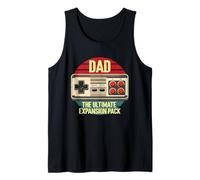 Fathers Day Dad The Ultimate Expansion Pack Gamer per Uomini Canotta
