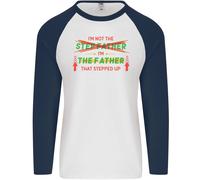 Father's Day Giorno I'M The Passo Che a Scale Up Uomo L/S Baseball T-Shirt