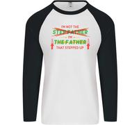 Father's Day Giorno I'M The Passo Che a Scale Up Uomo L/S Baseball T-Shirt