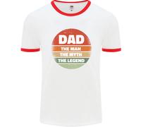 Father's Day Giorno Papà The Man Mito Leggenda Divertente Uomo Ringer