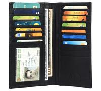 Father's Day Giorno Regalo Pelle Lungo Portafoglio Bifold Portadocumenti Borsa A