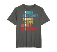 father's day men gift from daughter son wife for husband dad Maglietta