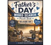 Father's Day Word Search Puzzle Book: Relaxing Word Search Puzzles for Dads