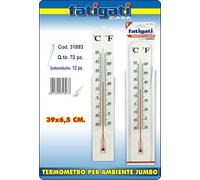 FATIGATI SRL L.BRICO TERMOMETRO Ambiente Jumbo 31893, Come da Foto