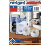 FATIGATI SRL L.Cucito Velcro 60x2cm Bianco&Nero 27576, Come da Foto