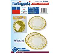 FATIGATI SRL L.Dolci Vassoio+CENTRINO Tondo 3pz d23cm