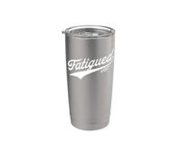 Fatigued - ME/CFS - Myalgic - Chronic Fatigue Syndrome Bicchiere termico in acciaio inox doppia parete