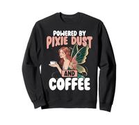 Fatina creata da Pixie Dust And Coffee Graphic Women Fairy Felpa