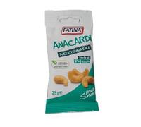 Fatina Fruit Snack - Anacardi Tostati senza Sale - Frutta secca 100% naturale tostata e non salata - 26 Pacchetti Monodose da 25 g