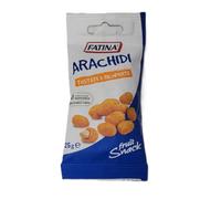 Fatina Fruit Snack - Arachidi Tostate Ricoperte - Frutta secca tostata e salata - 26 Pacchetti Monodose da 25 g