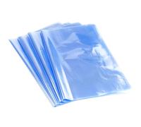 Fatiya Kit di 100 sacchetti termoretraibili trasparenti, 24,9 x 15 cm, sacchetti termoretraibili per imballaggio, spedizioni, forniture essenziali, sapone, pallet, regalo, scarpe e vestiti