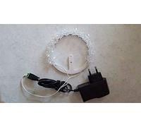 Fatma CORONCINA LUMINOSA DECORATIVA CON LAMPADINE A LED BIANCO CALDO DIAMETRO14 CM CON TRASFORMATORE 220V