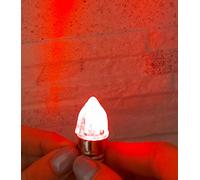 Fatma LAMPADINA LAMPADA LED E14 24V 10 PZ. KIT CIMITERIALE LUCE ROSSA