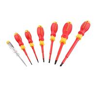 Stanley STHT60031-0 Fatmax VDE Cacciavite Set, 7 Pezzi Sl / Pz / Tester