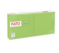 FATO - 82233003 - Tovagliolo - carta - 24 x 24 cm - 2 veli - verde mela - Fato - conf. 100 pezzi - 91342 - Conf. da 1 Pz. - 82233003