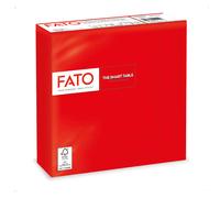 FATO - 82621700 - Tovagliolo - carta - 33 x33 cm - 2 veli - rosso - Fato - conf. 50 pezzi - 91348 - Conf. da 1 Pz. - 82621700