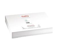 FATO - 84016202 - Tovaglia Easy Ecolabel - in fibra riciclata - 30 x 40 cm - bianco - Fato - conf. 480 pezzi - 102551 - Conf. da 1 Pz. - 84016202