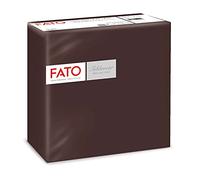 FATO - 88404901 - Tovagliolo linea AirLaid - carta - 40 x 40 cm - cacao - Fato - conf. 50 pezzi - 91358 - Conf. da 1 Pz. - 88404901