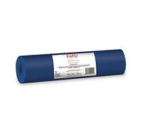 FATO - Runner da Tavola, Effetto Tessuto, Dimensione 0.4x24 m, Pretagliato ogni 1.20 m, Confezione da 20 Runner, Carta a secco, Airliad, Alta Qualità, Colore Blu Notte
