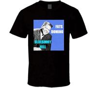 Fats Domino Blueberry Hill T Shirt Men's Male Black XXL