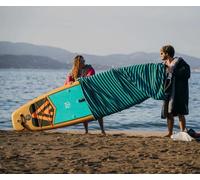 fatstick Custodia elasticizzata per stand up paddle, adatta a tavole da 3 a 3,5 m, protegge tavole da surf e da surf, si può usare anche come telo mare o coperta