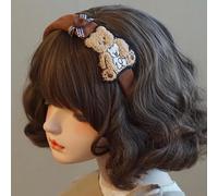 Fatta a mano Lolita Maid Cosplay Bear Soft Girl fascia copricapo (orso)