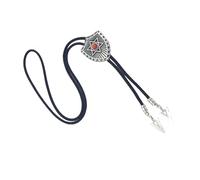Fatta a mano Turchesi Scudo Cravatta Distinctive Uomo Rodeos Cravatta Indumento Per Abiti Western O Abbigliamento Casual Bolo Fatto a Mano, A, Taglia unica